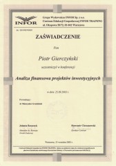 Infor Finrach Piotr Gierczyński